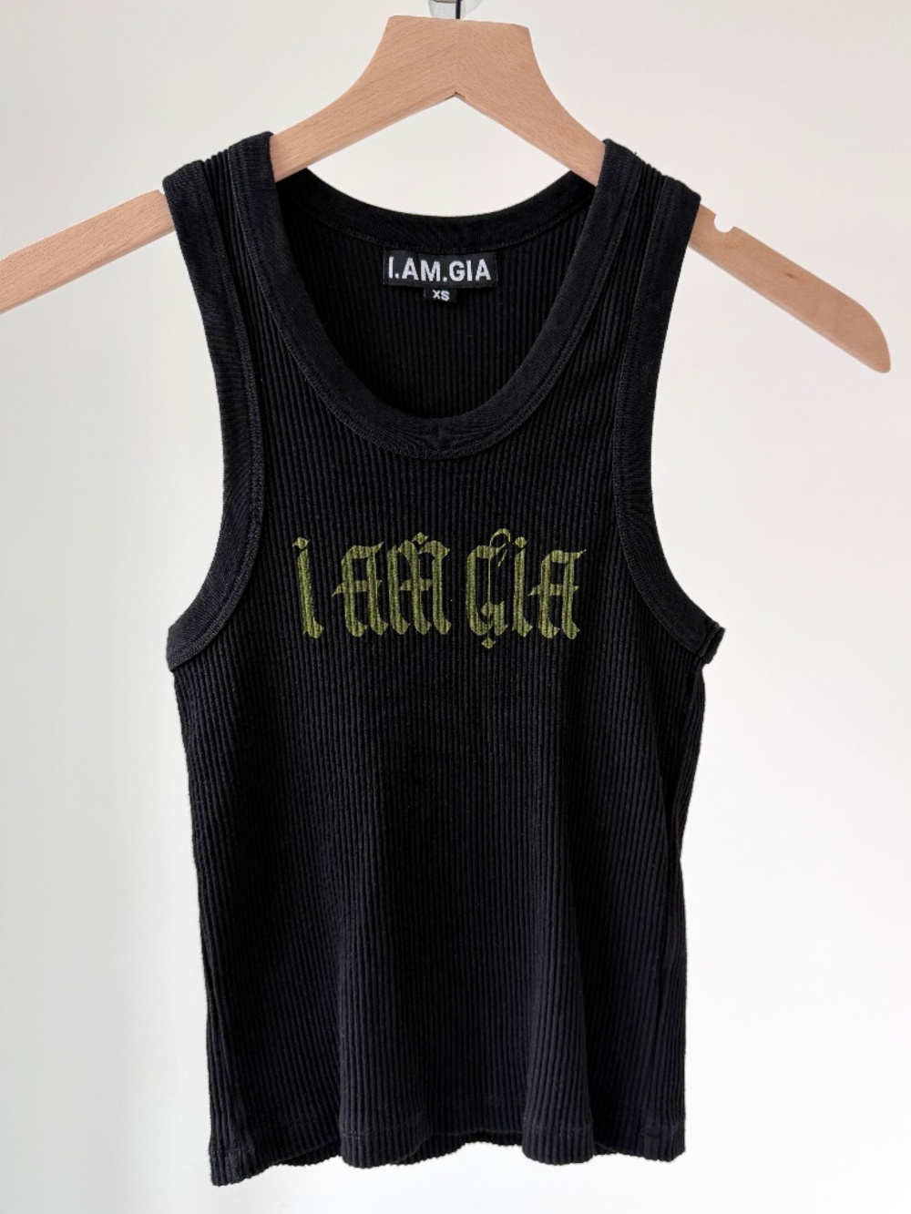 I.AM.GIA Black Aerglo Tank